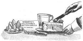 HOWORTH’S REGISTERED BUTTER CURLER
No 309636.